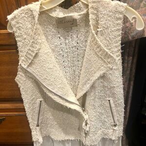 Ethereal Asymmetrical Maxi Vest/Duster by Paper Crane